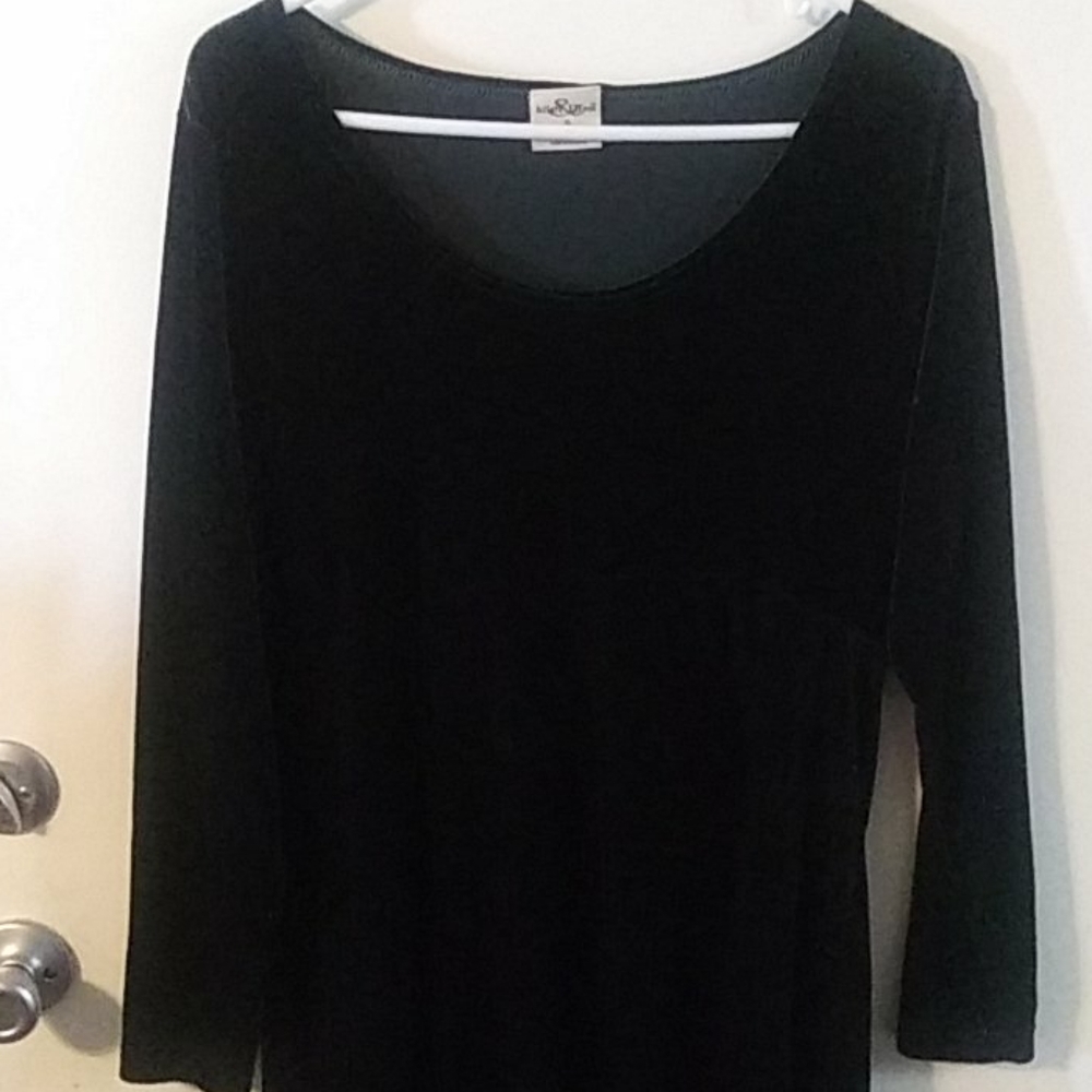 Dark green dress by Gillard and hanson